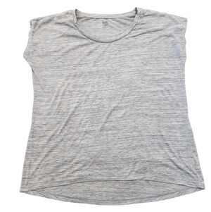 Champion Women's Light Gray Short Sleeve Tee